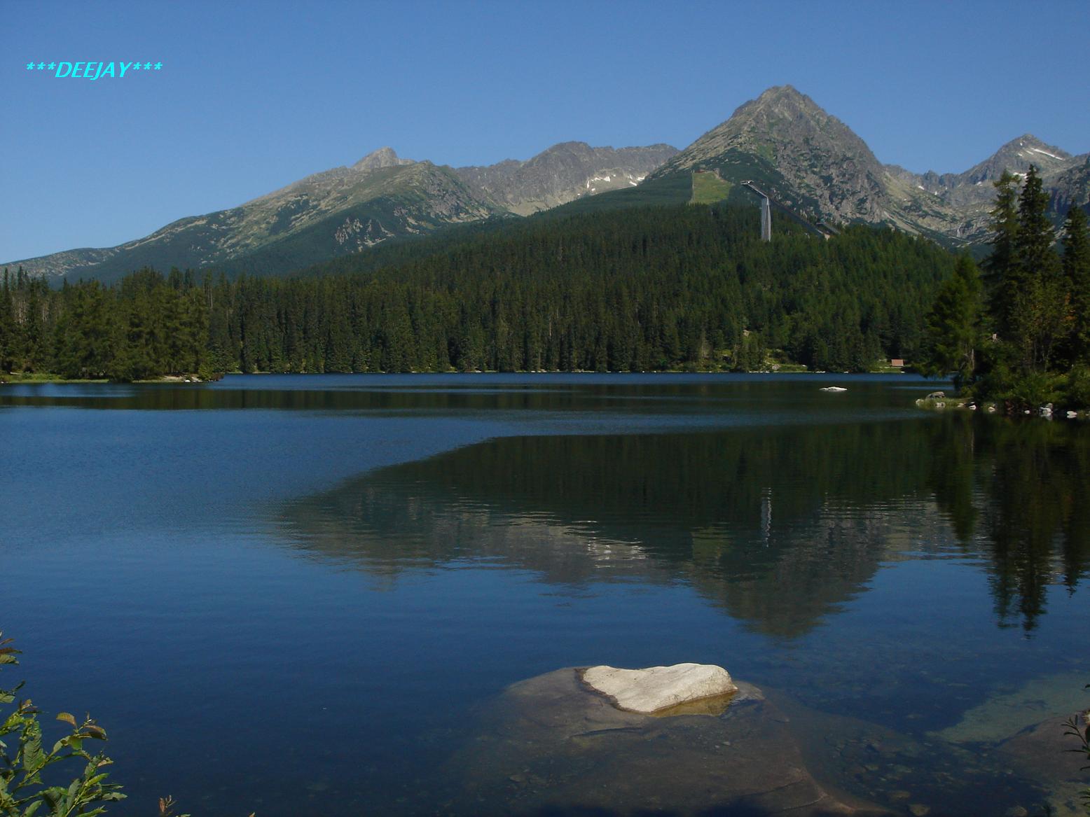 STRBA LAKE (1347m), KRIVAN (2495m) AND SOLISKO (2412m) MOUNTAINS